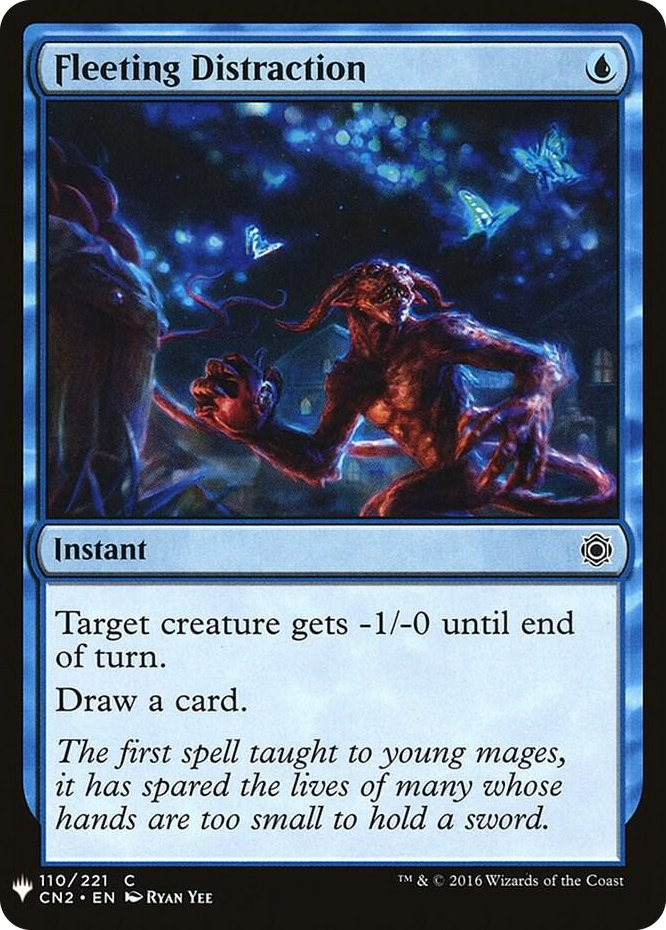 0110 Fleeting Distraction C The List Reprints