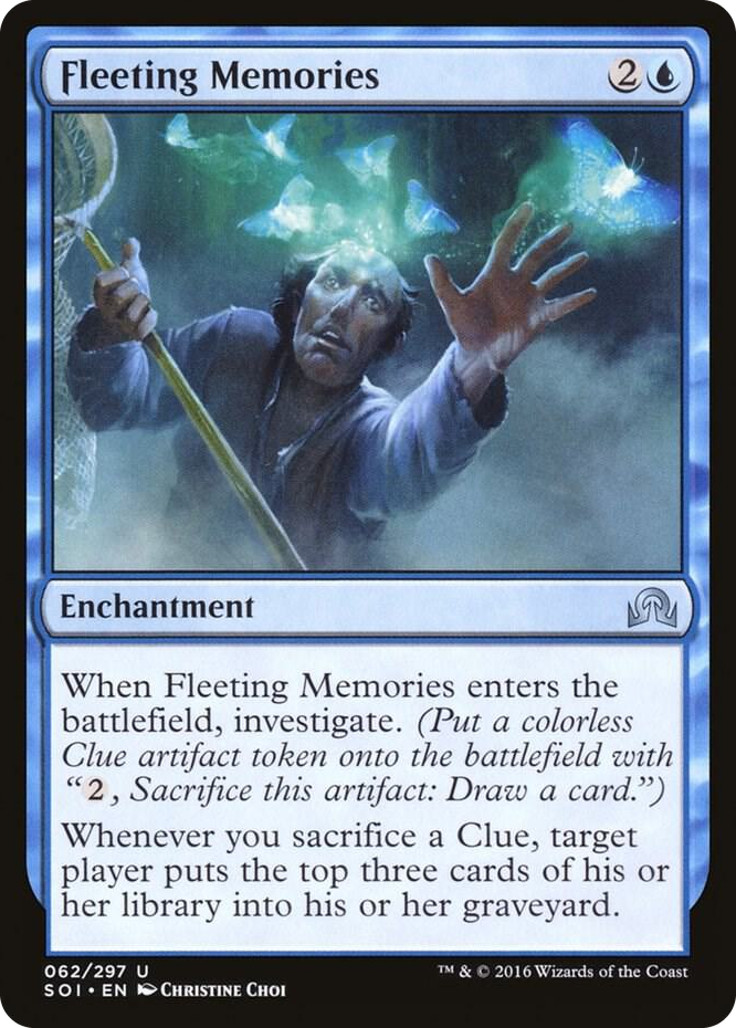 Fleeting Memories #62 U - Shadows over Innistrad Pokemon card