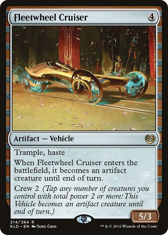 Fleetwheel Cruiser #214 R - Kaladesh Pokemon card