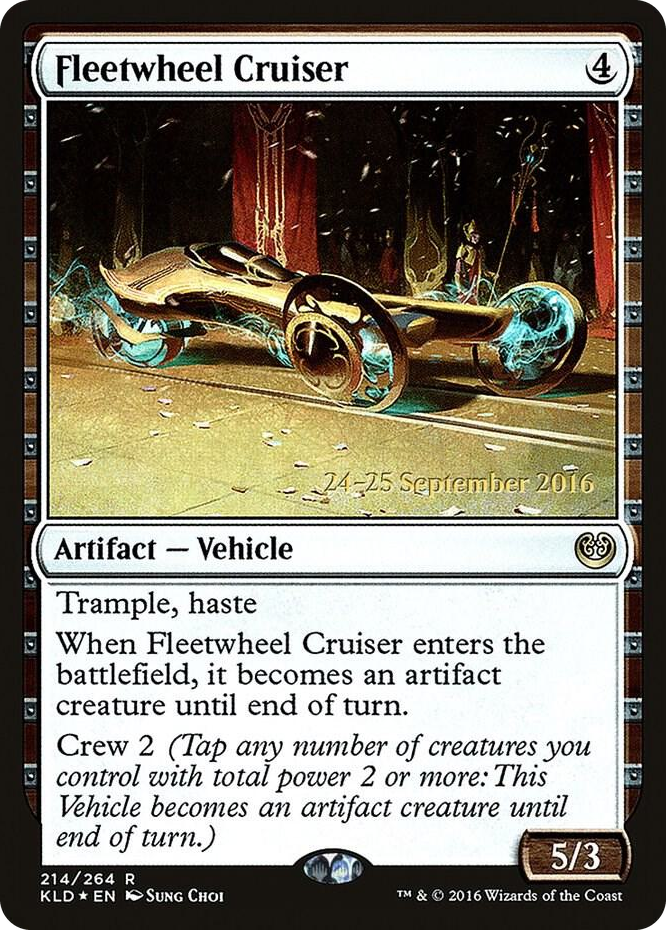 0214 Fleetwheel Cruiser R Prerelease Cards