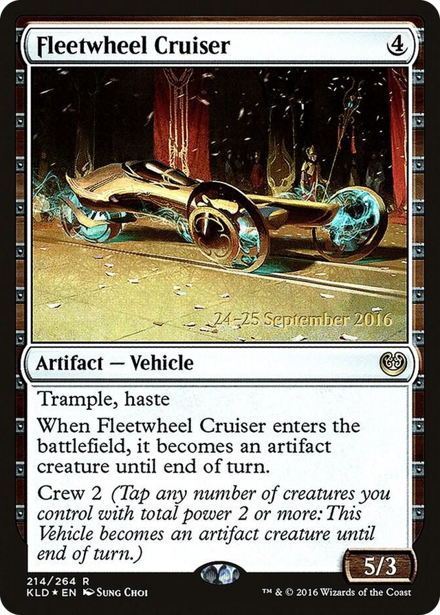 0214 Fleetwheel Cruiser R Prerelease Cards