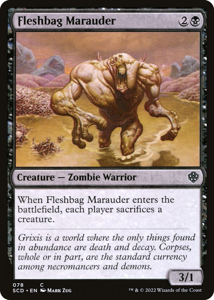 Fleshbag Marauder #78 U - Starter Commander Decks Pokemon card