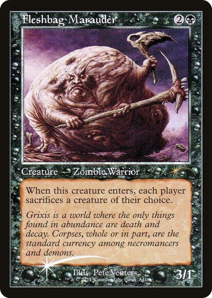 Fleshbag Marauder (841) (Retro Frame) #841 R - Secret Lair Drop Series Pokemon card