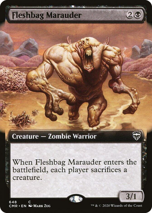 0648 Fleshbag Marauder (Extended Art) C Commander Legends