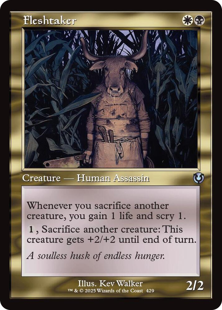 0429 Fleshtaker (Retro Frame) U Innistrad Remastered
