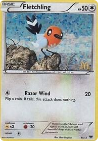 0011 Fletchling Promo McDonald's Promos 2014