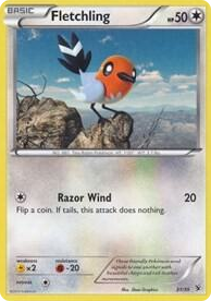 0031 Fletchling Common Kalos Starter Set