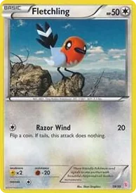 0019 Fletchling (#19) Common XY Trainer Kit: Sylveon & Noivern