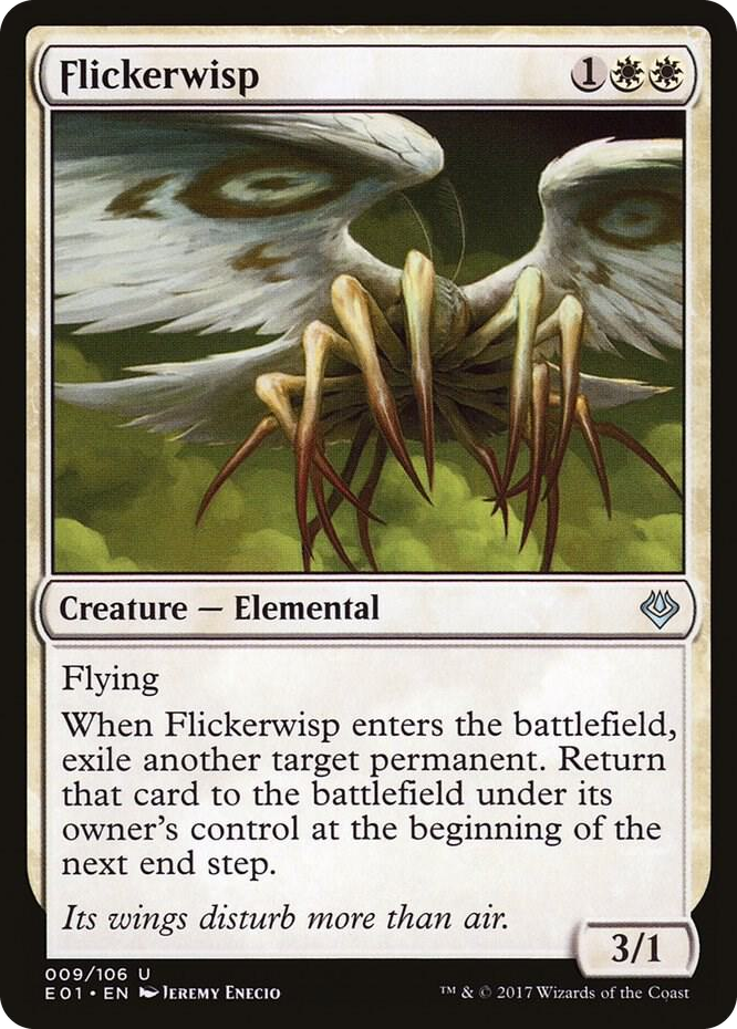 Flickerwisp #9 U - Archenemy: Nicol Bolas Pokemon card