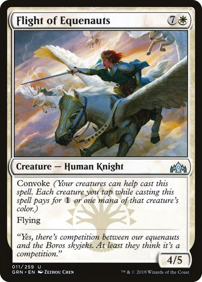 0011 Flight of Equenauts U Guilds of Ravnica