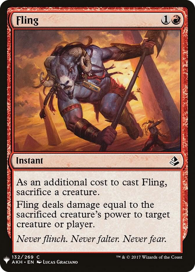 0132 Fling C The List Reprints