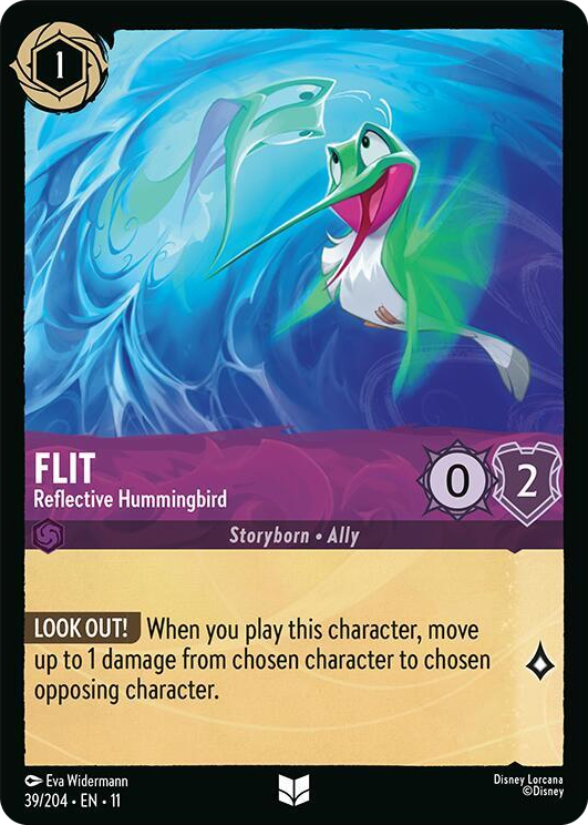 0039 Flit - Reflective Hummingbird Uncommon Winterspell
