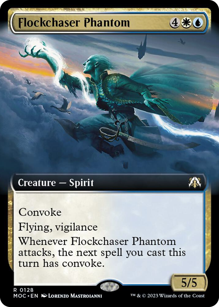 0128 Flockchaser Phantom (Extended Art) R Commander: March of the Machine