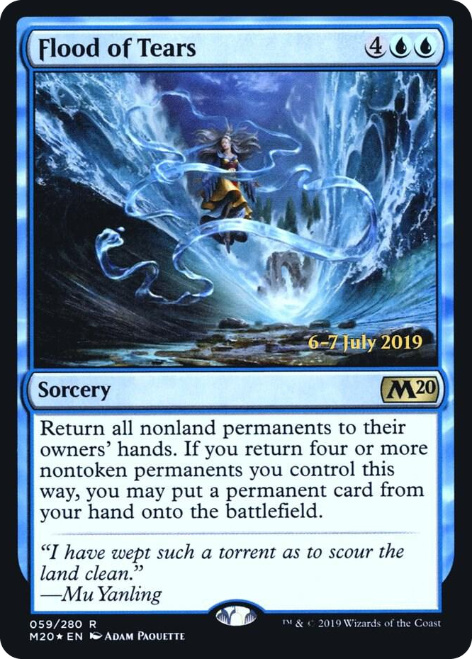 0059 Flood of Tears R Prerelease Cards