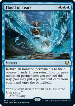 0104 Flood of Tears R Commander: Innistrad: Crimson Vow