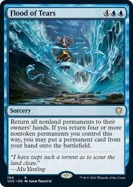 0104 Flood of Tears R Commander: Innistrad: Crimson Vow
