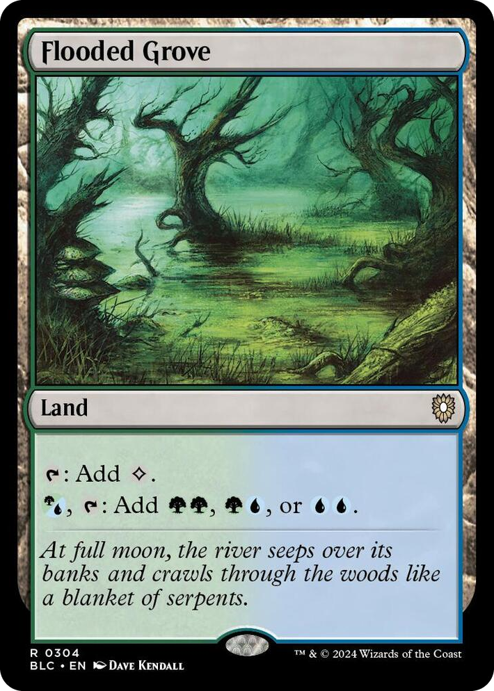 0304 Flooded Grove R Commander: Bloomburrow