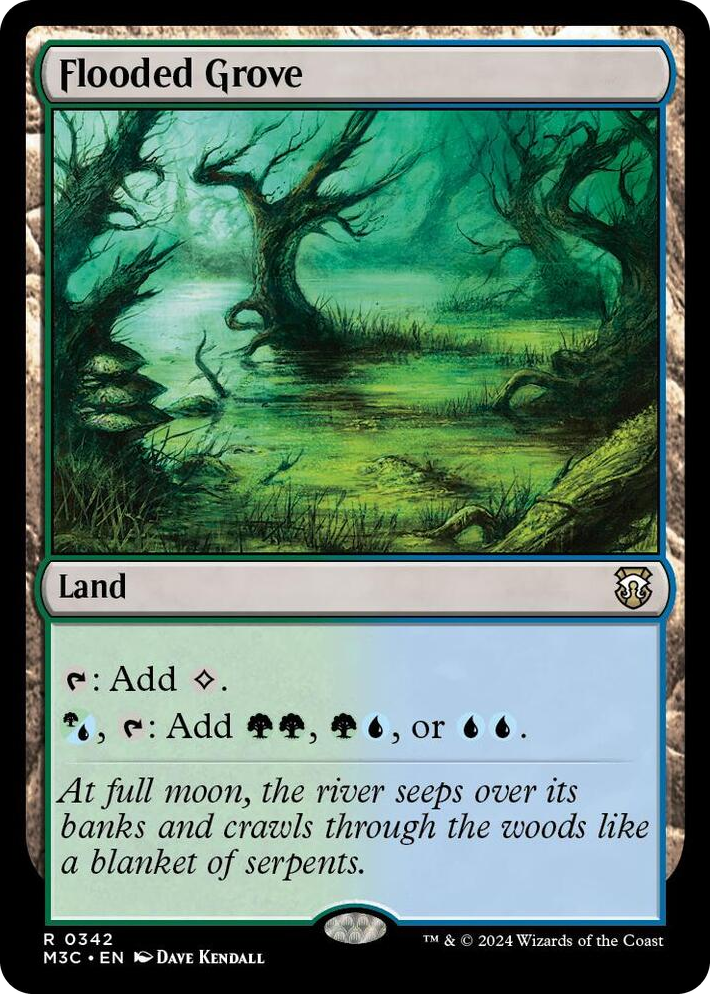0342 Flooded Grove R Commander: Modern Horizons 3