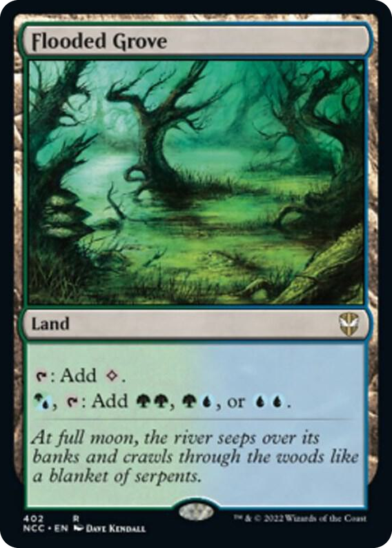 0402 Flooded Grove R Commander: Streets of New Capenna