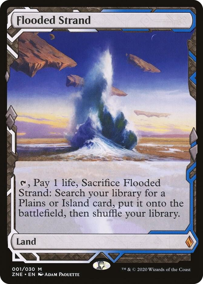 0001 Flooded Strand M Zendikar Rising Expeditions