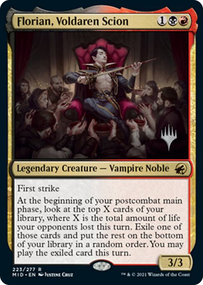 0223 Florian, Voldaren Scion R Promo Pack: Innistrad: Midnight Hunt