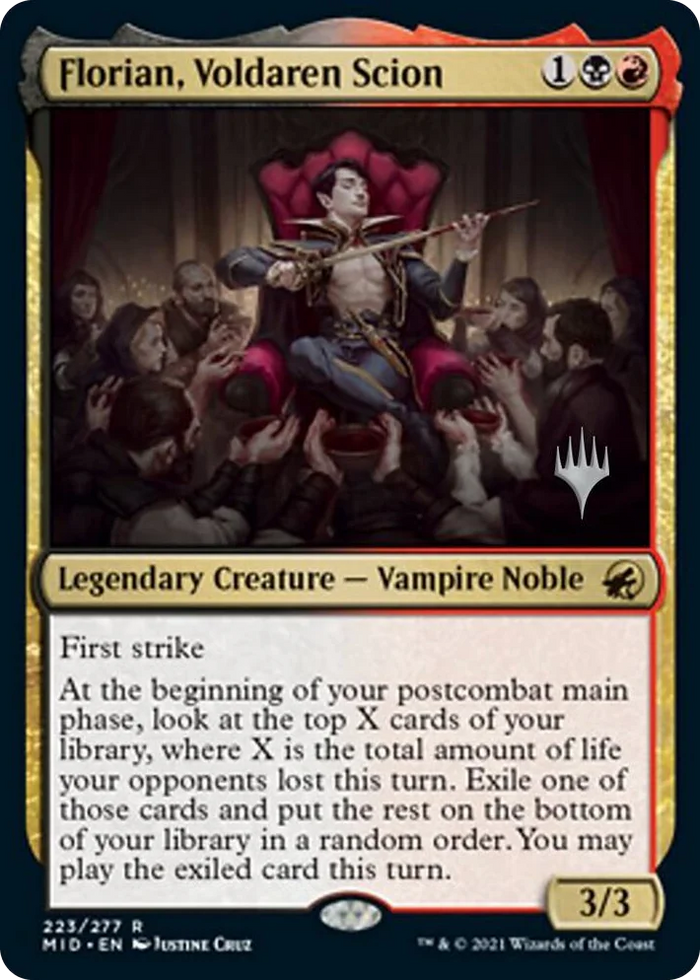 0223 Florian, Voldaren Scion R Promo Pack: Innistrad: Midnight Hunt