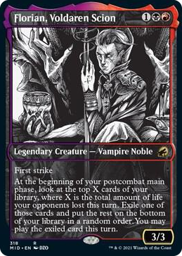 0318 Florian, Voldaren Scion (Showcase) R Innistrad: Midnight Hunt