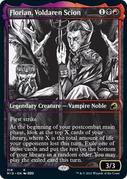 0318 Florian, Voldaren Scion (Showcase) R Innistrad: Midnight Hunt