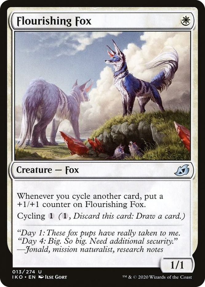 0013 Flourishing Fox U Lair of Behemoths