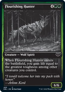 0466 Flourishing Hunter C Innistrad: Double Feature