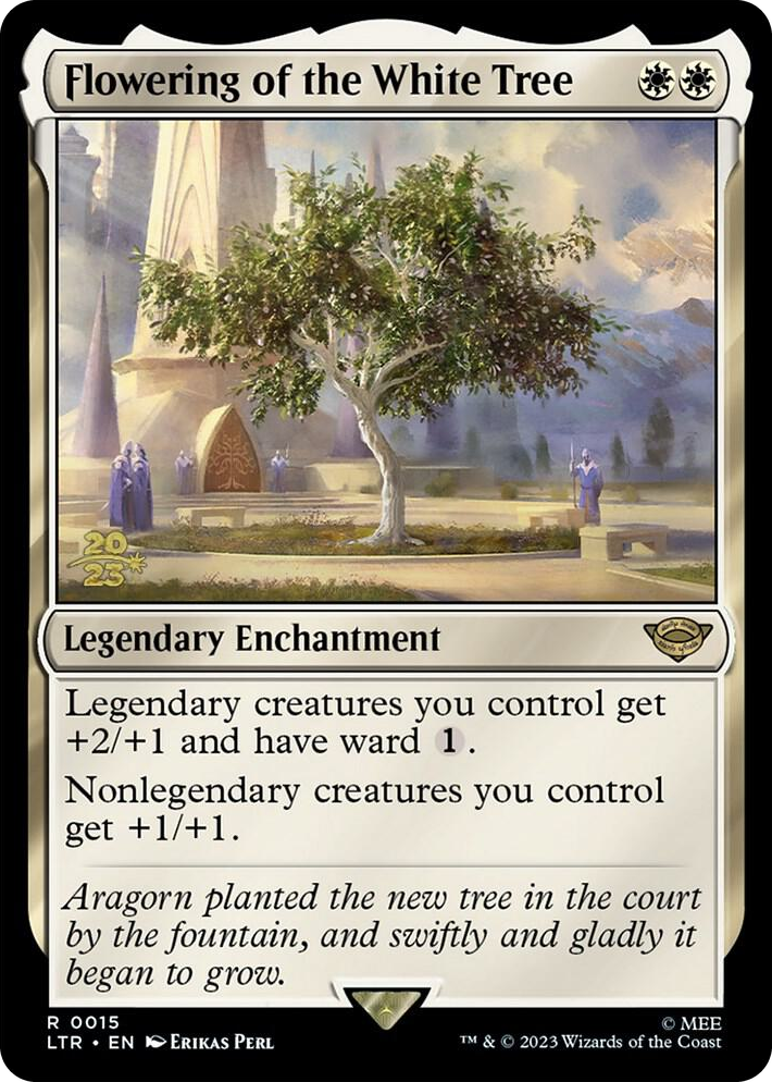 0015 Flowering of the White Tree R Prerelease Cards