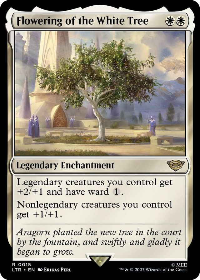0015 Flowering of the White Tree R Universes Beyond: The Lord of the Rings: Tales of Middle-earth
