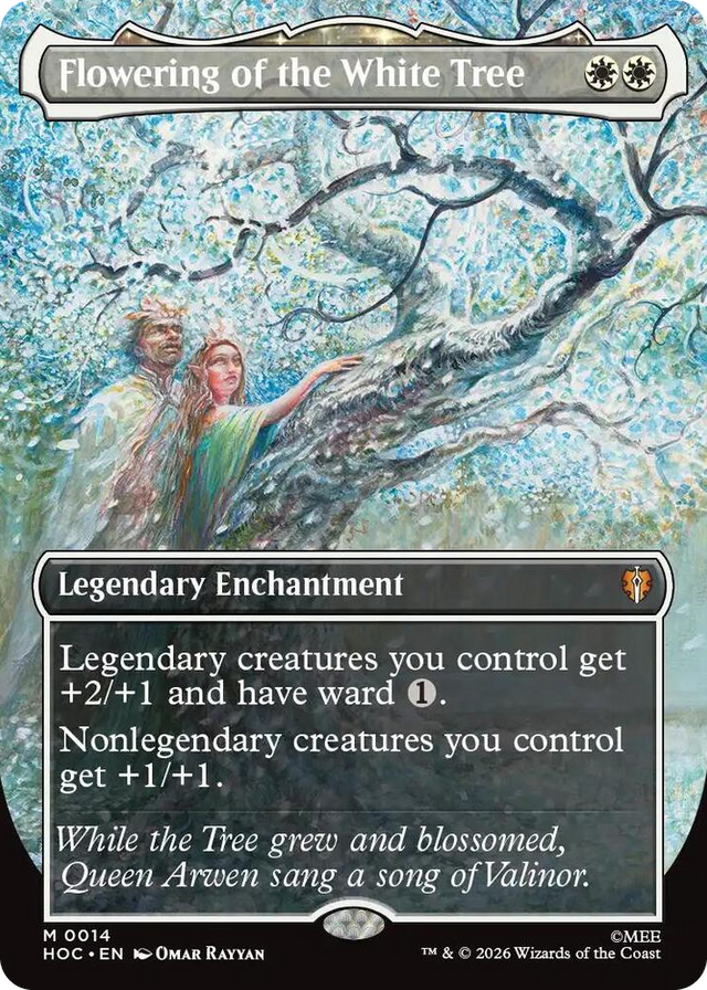 0014 Flowering of the White Tree (Borderless) M The Hobbit: Eternal-Legal