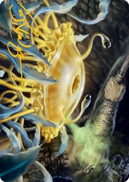 0012 Flumph Art Card (Gold-Stamped Signature) S Art Series: Adventures in the Forgotten Realms