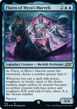 0332 Fluros of Myra's Marvels (Galaxy Foil) R Unfinity