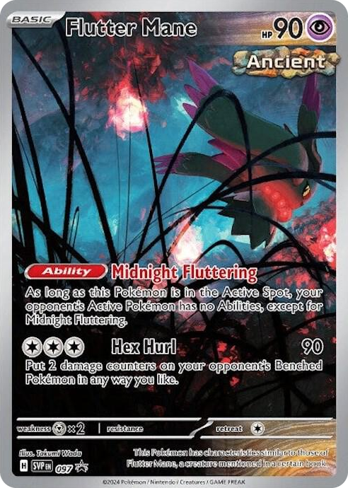 0097 Flutter Mane - 097 Promo Scarlet & Violet Promo Cards