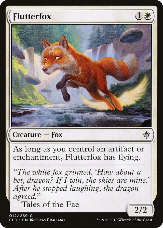 0012 Flutterfox C Throne of Eldraine