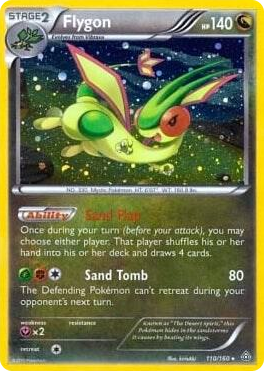 0110 Flygon - 110/160 (Cosmos Holo) Promo Blister Exclusives