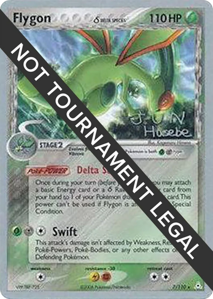0007 Flygon (Delta Species) - 2007 (Jun Hasebe) Rare World Championship Decks