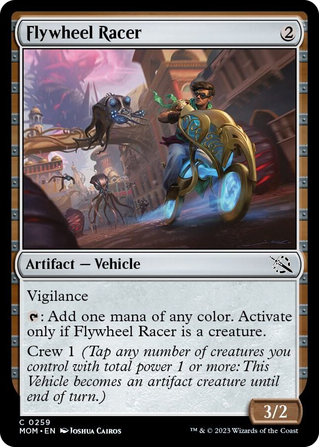 Flywheel Racer #259 C - March of the Machine Pokemon card