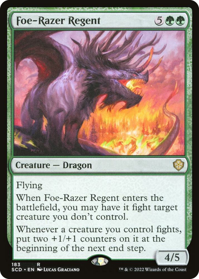 Foe-Razer Regent #183 R - Starter Commander Decks Pokemon card
