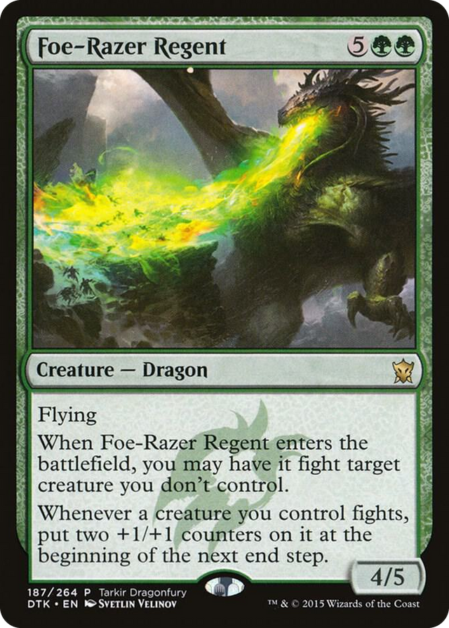 0187 Foe-Razer Regent R Tarkir Dragonfury Promos