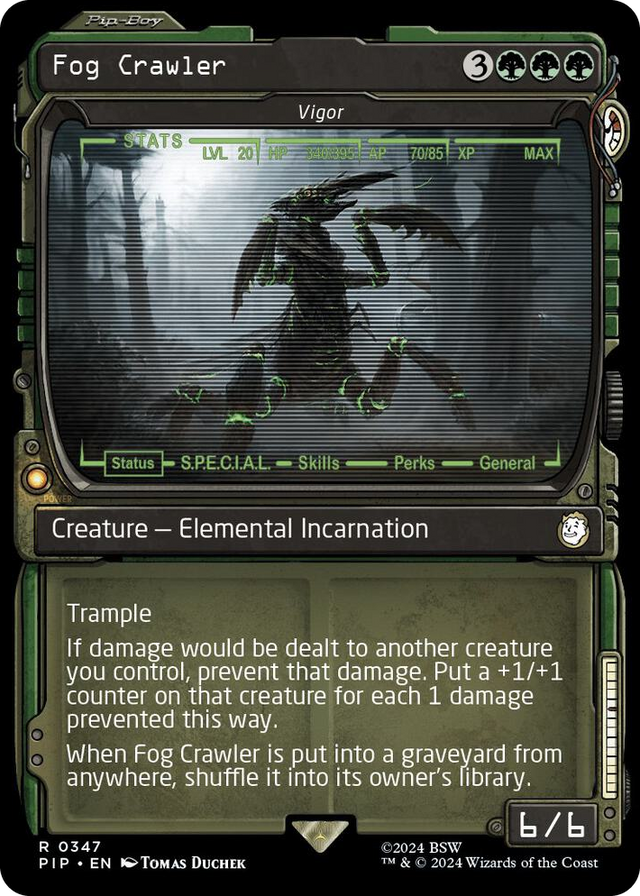0347 Fog Crawler - Vigor (Showcase) R Universes Beyond: Fallout