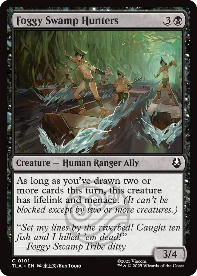 0101 Foggy Swamp Hunters C The Last Airbender