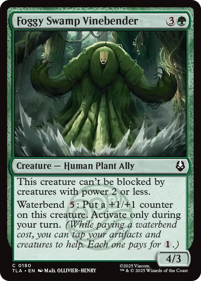 0180 Foggy Swamp Vinebender C The Last Airbender