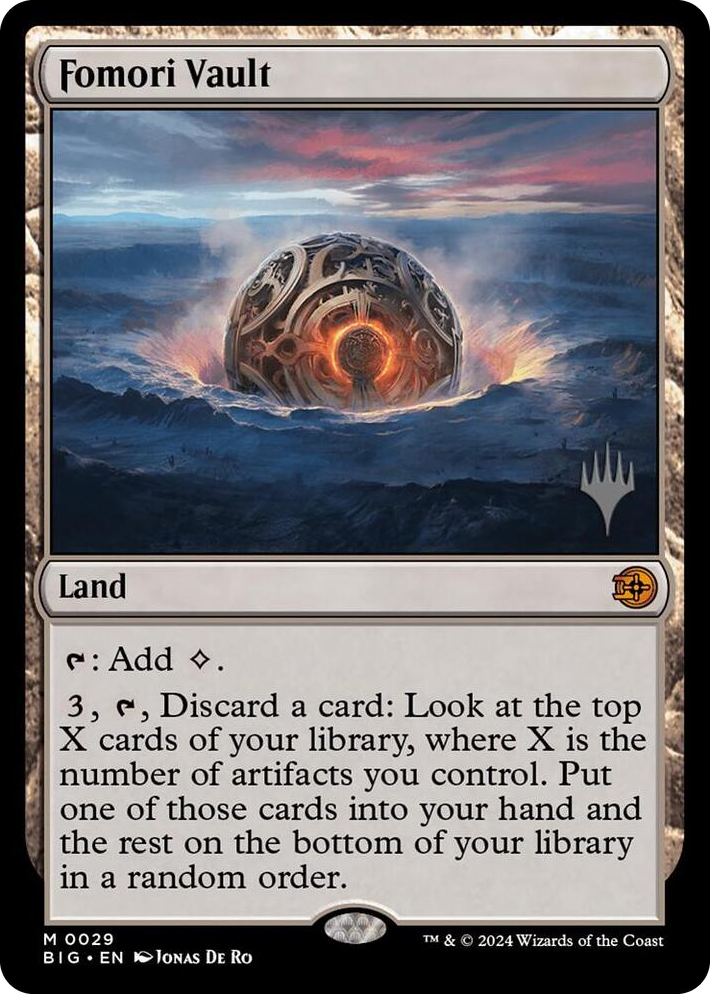 0029 Fomori Vault M Promo Pack: Edge of Eternities