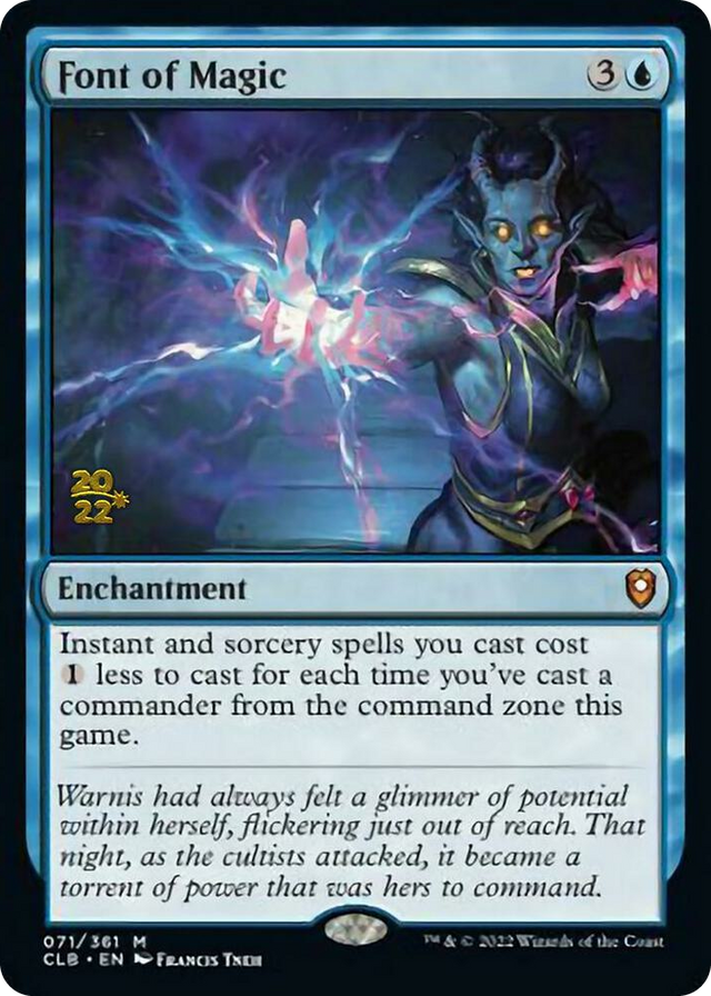 0071 Font of Magic M Prerelease Cards