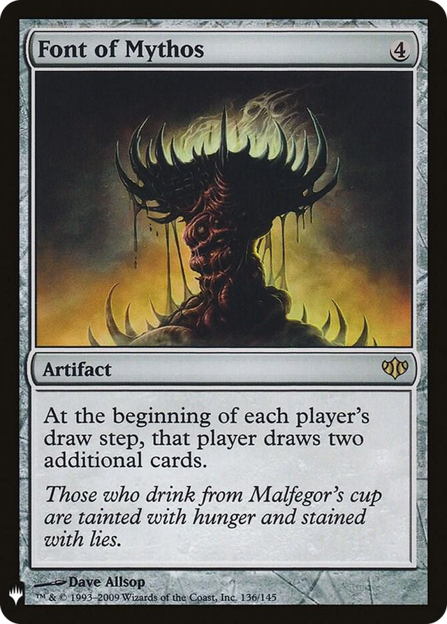 0136 Font of Mythos R The List Reprints