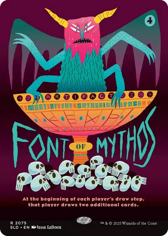 2075 Font of Mythos R Secret Lair Drop Series