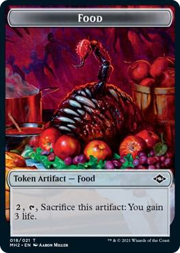 0018 Food (018) // Construct Double-Sided Token T Modern Horizons 2
